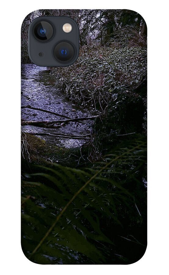 Moss-Covered Tranquil Stream - Phone Case