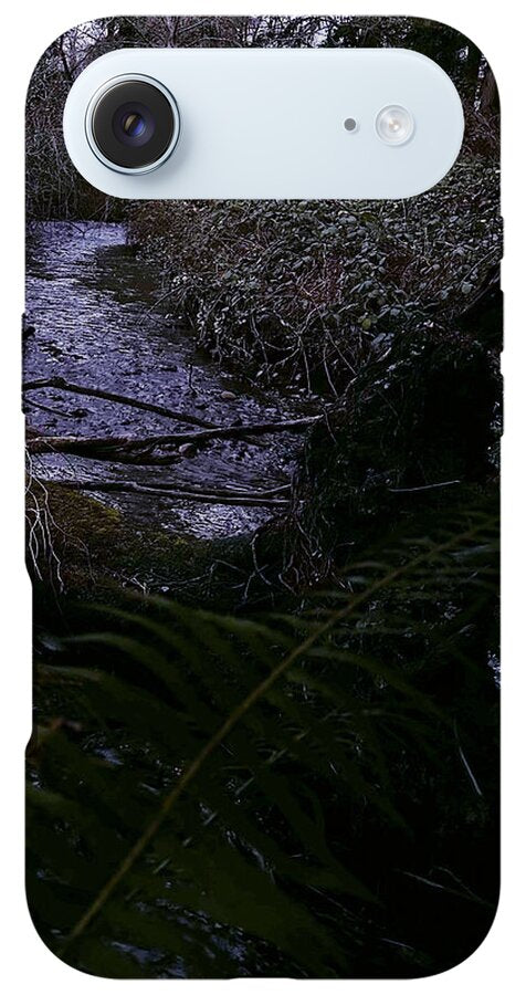 Moss-Covered Tranquil Stream - Phone Case