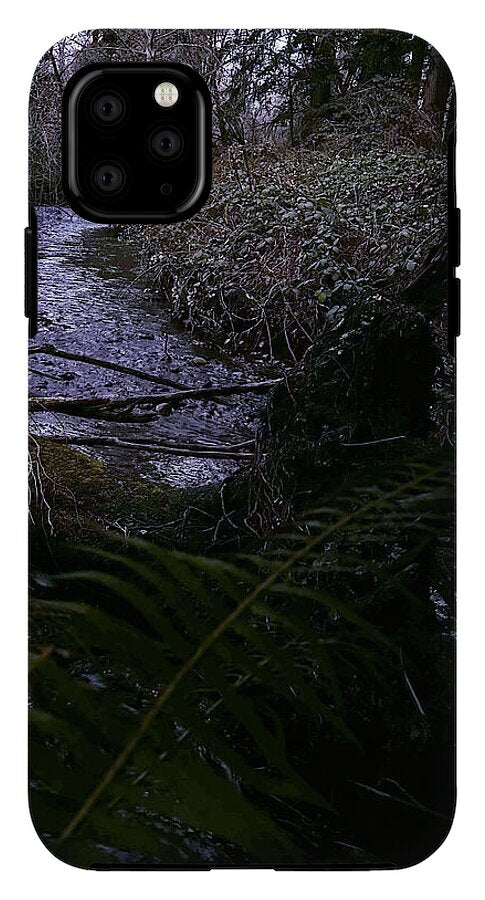 Moss-Covered Tranquil Stream - Phone Case
