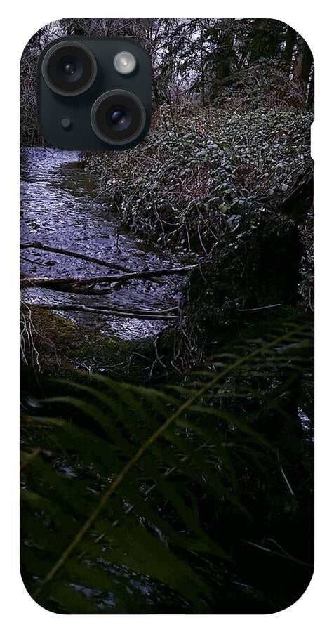 Moss-Covered Tranquil Stream - Phone Case