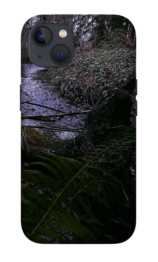 Moss-Covered Tranquil Stream - Phone Case