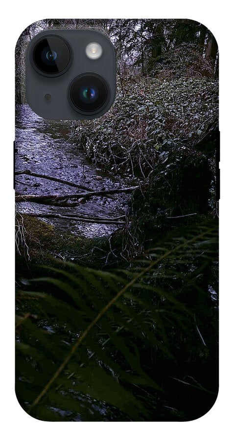 Moss-Covered Tranquil Stream - Phone Case