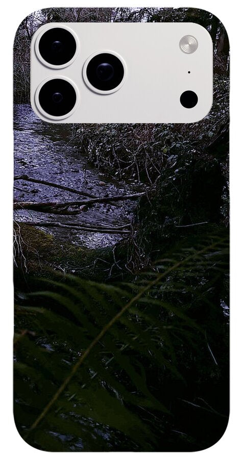 Moss-Covered Tranquil Stream - Phone Case