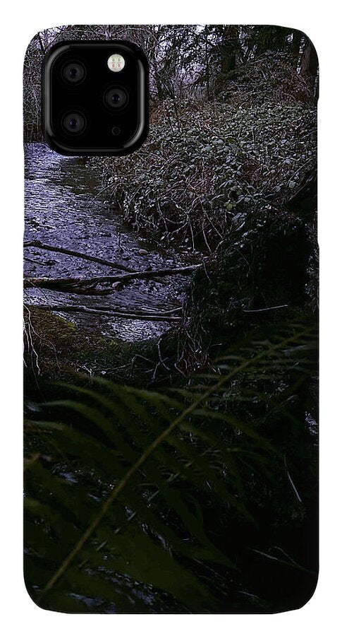 Moss-Covered Tranquil Stream - Phone Case