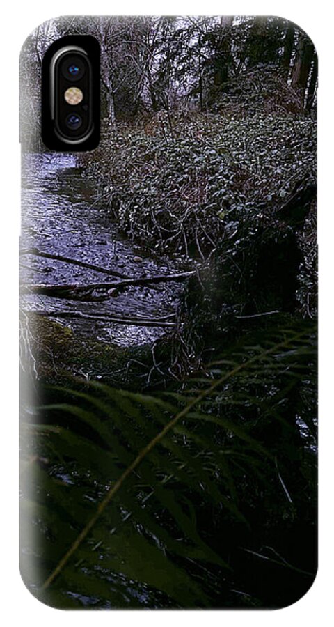 Moss-Covered Tranquil Stream - Phone Case