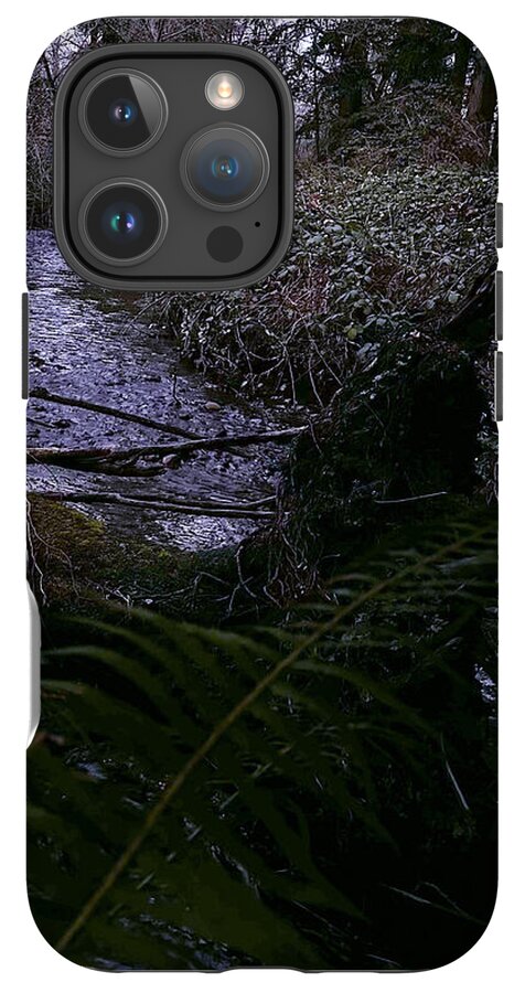 Moss-Covered Tranquil Stream - Phone Case