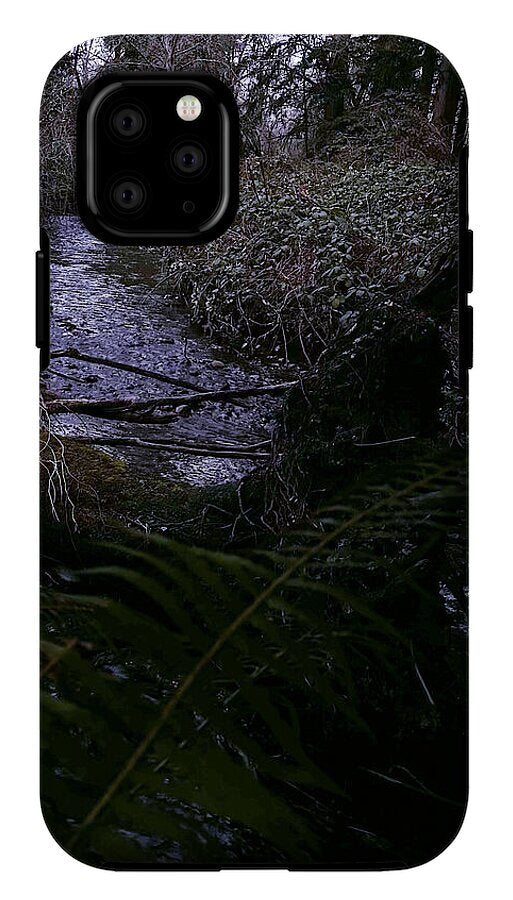 Moss-Covered Tranquil Stream - Phone Case
