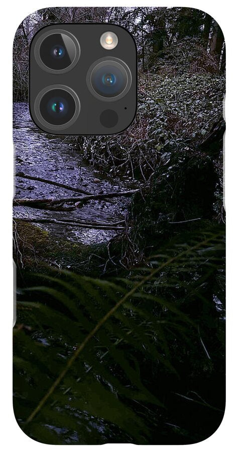 Moss-Covered Tranquil Stream - Phone Case