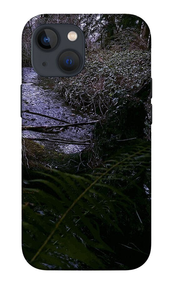 Moss-Covered Tranquil Stream - Phone Case
