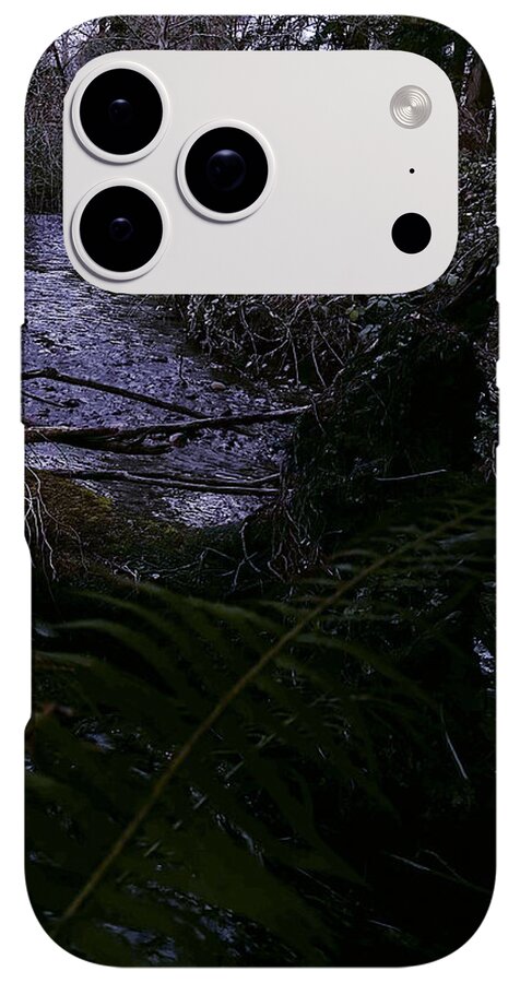 Moss-Covered Tranquil Stream - Phone Case