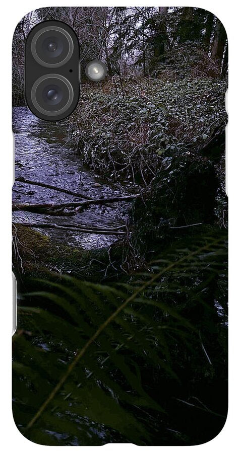Moss-Covered Tranquil Stream - Phone Case