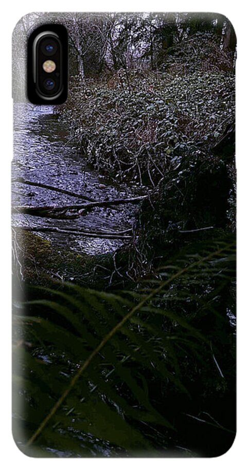 Moss-Covered Tranquil Stream - Phone Case