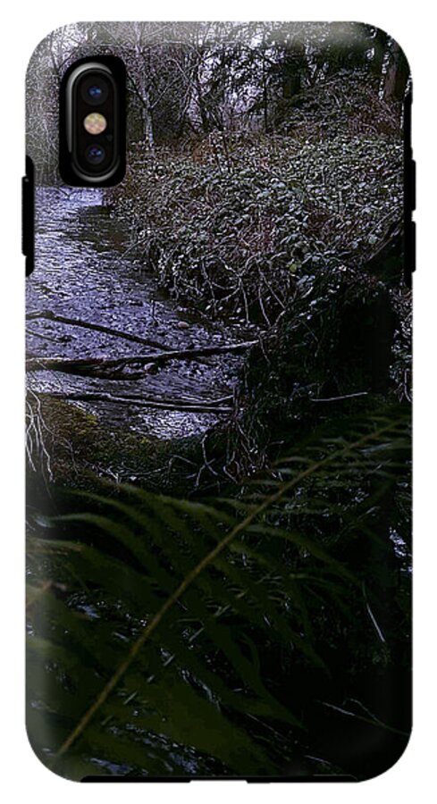 Moss-Covered Tranquil Stream - Phone Case