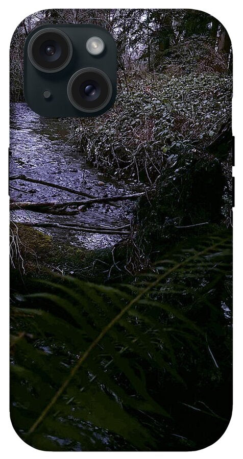 Moss-Covered Tranquil Stream - Phone Case