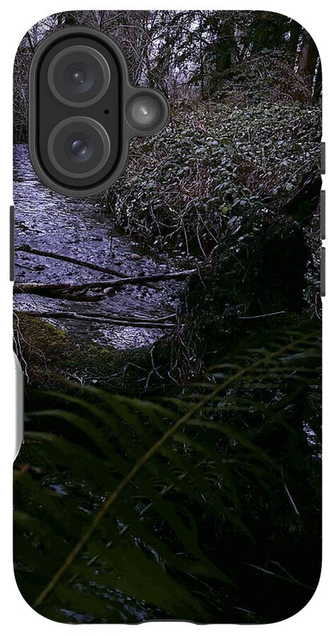 Moss-Covered Tranquil Stream - Phone Case