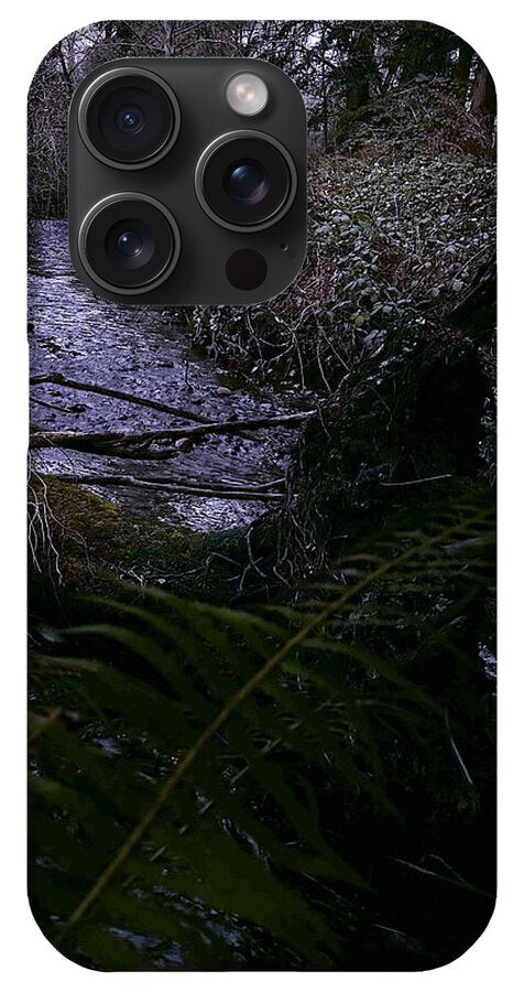 Moss-Covered Tranquil Stream - Phone Case