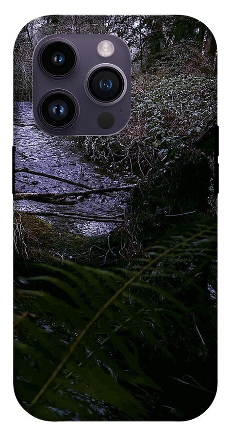 Moss-Covered Tranquil Stream - Phone Case