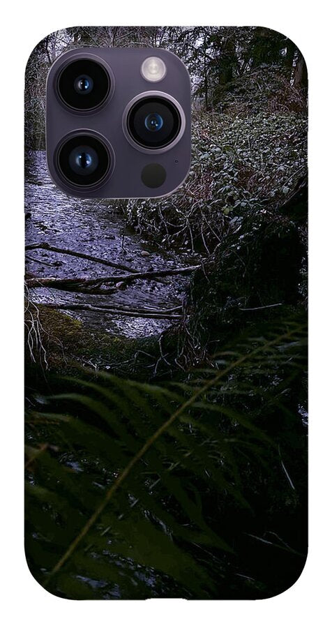 Moss-Covered Tranquil Stream - Phone Case