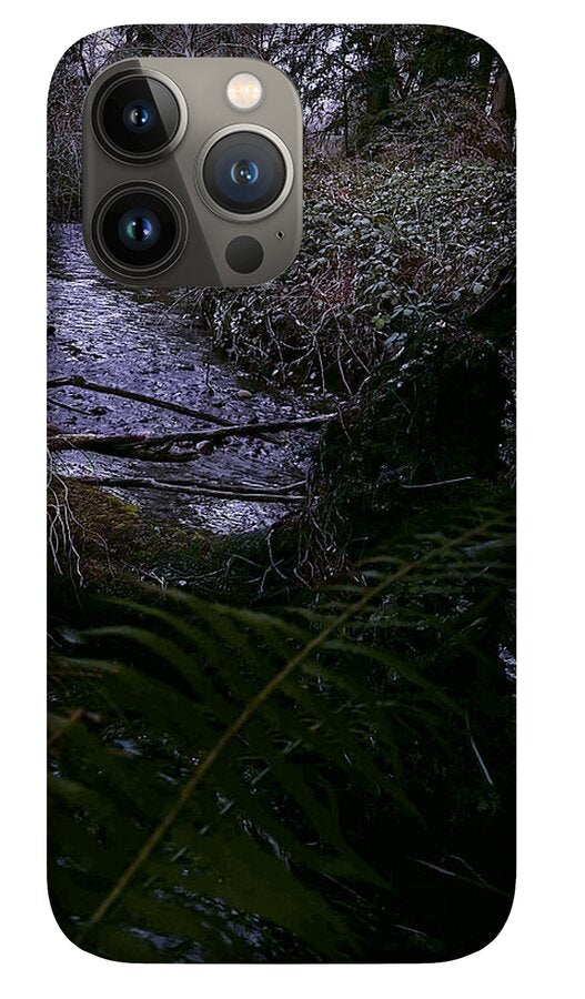 Moss-Covered Tranquil Stream - Phone Case
