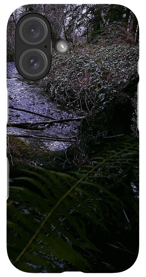 Moss-Covered Tranquil Stream - Phone Case