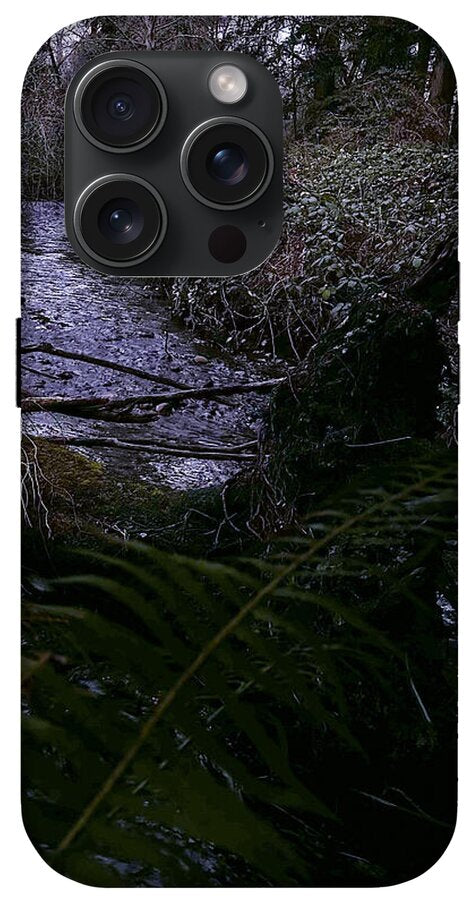 Moss-Covered Tranquil Stream - Phone Case