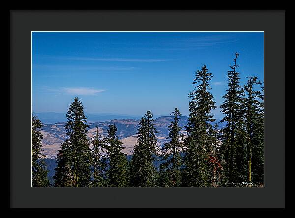 Mt Shasta 3 - Framed Print