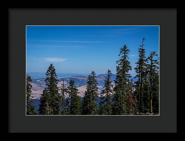 Mt Shasta 3 - Framed Print