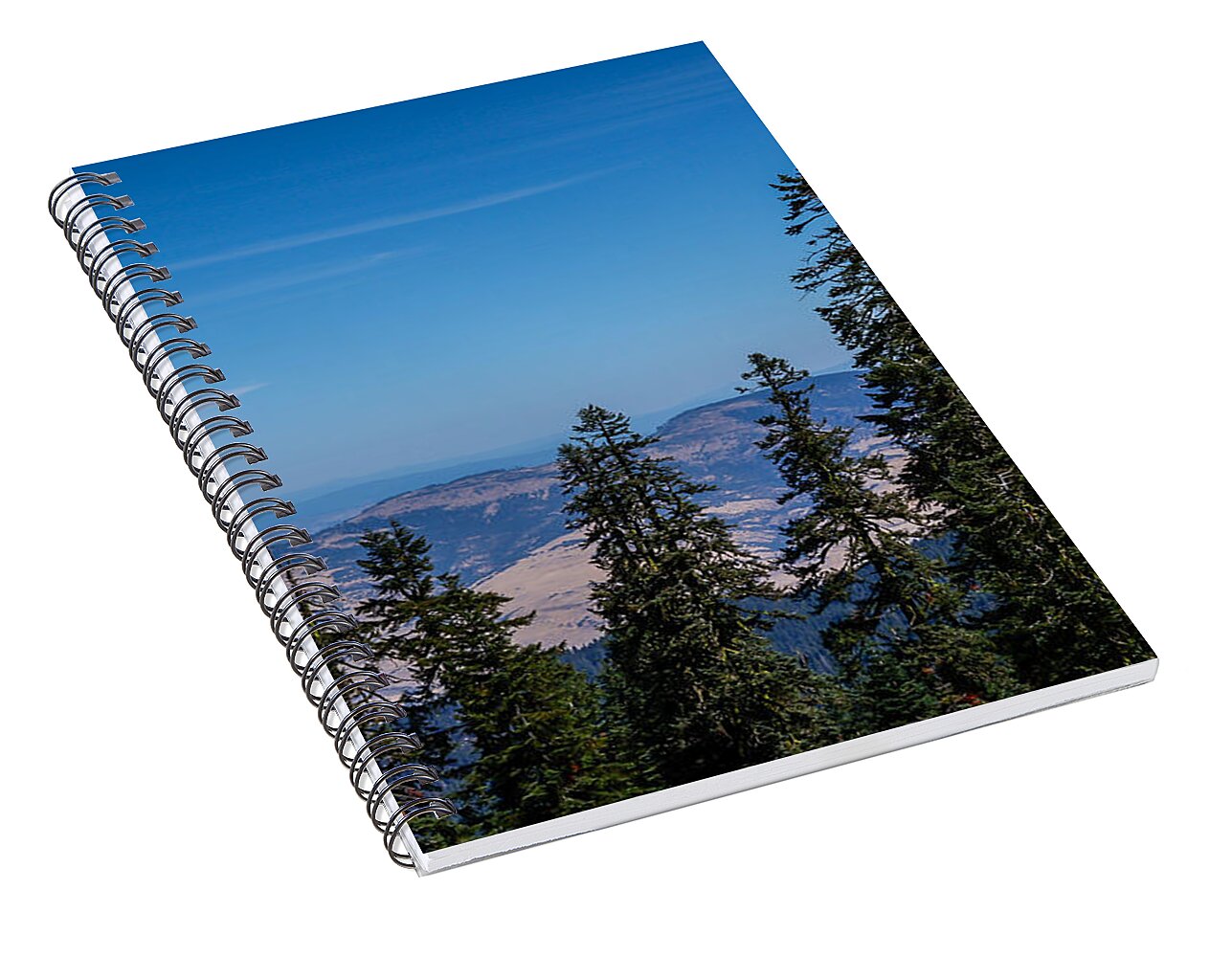 Mt Shasta 3 - Spiral Notebook