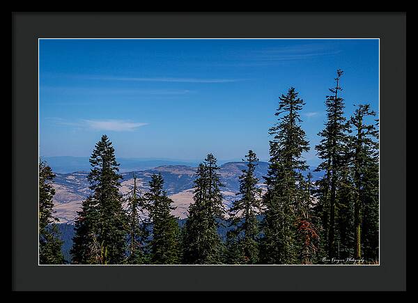 Mt Shasta 3 - Framed Print