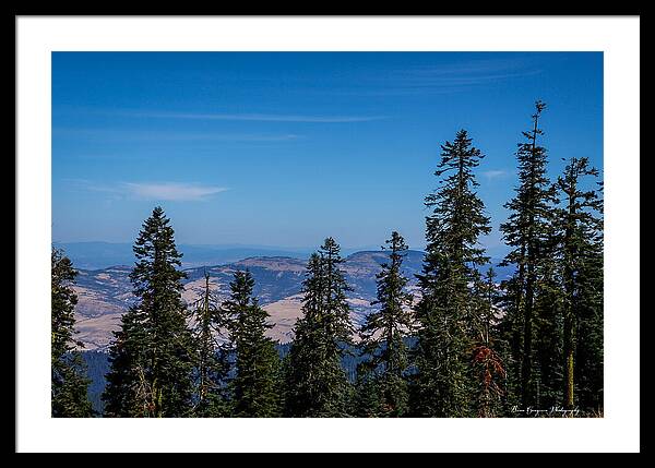 Mt Shasta 3 - Framed Print