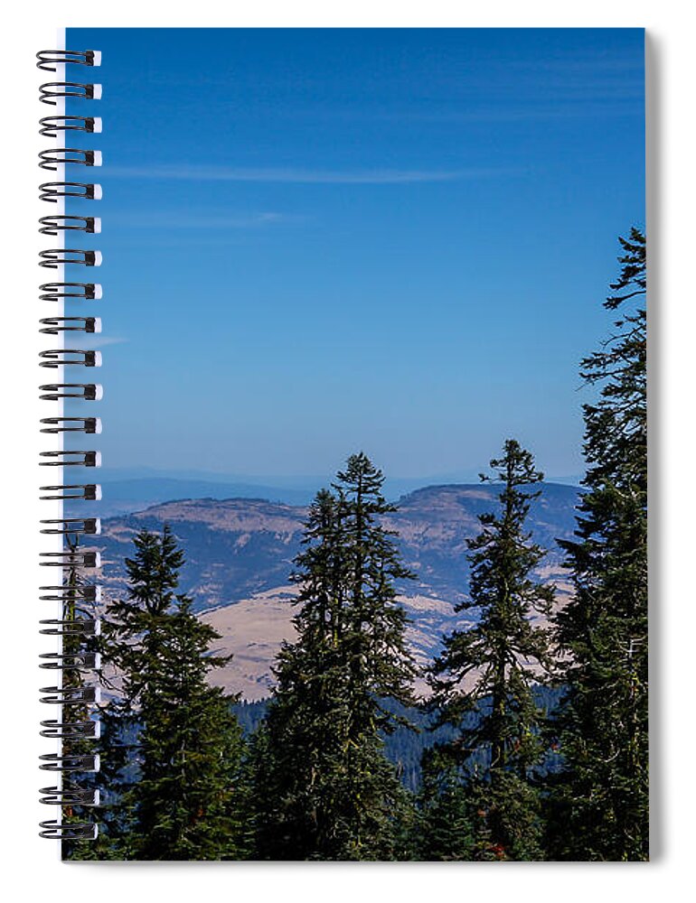 Mt Shasta 3 - Spiral Notebook