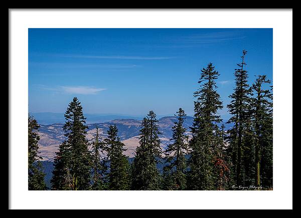 Mt Shasta 3 - Framed Print