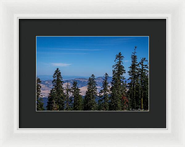 Mt Shasta 3 - Framed Print
