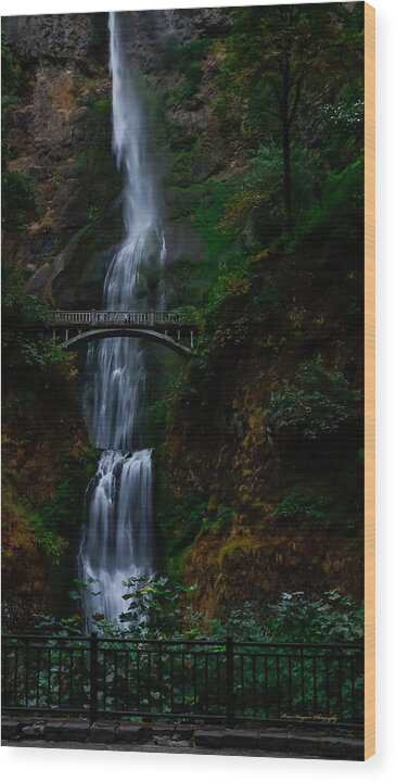 Multnomah Falls - Wood Print