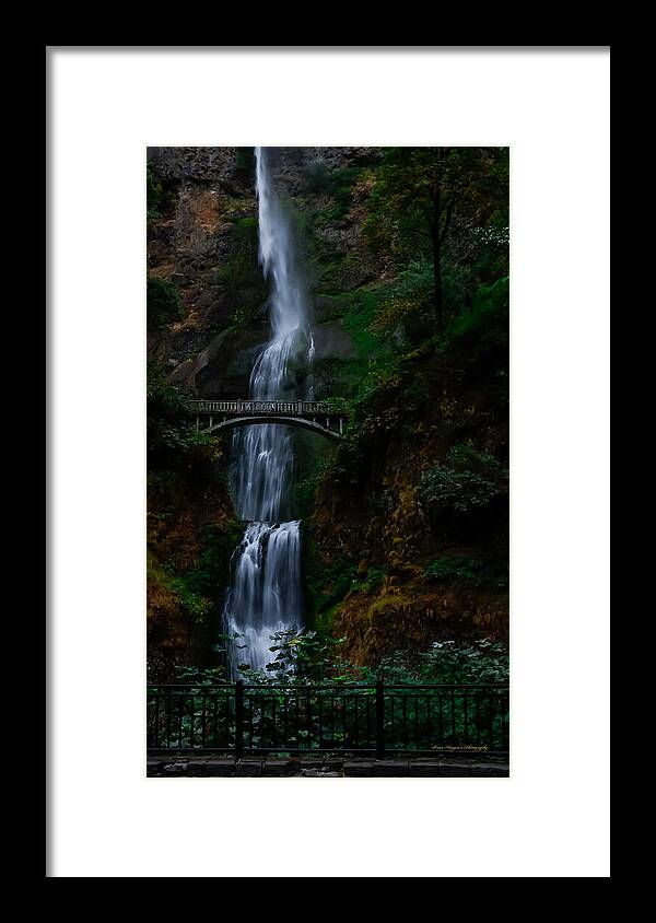 Multnomah Falls - Framed Print