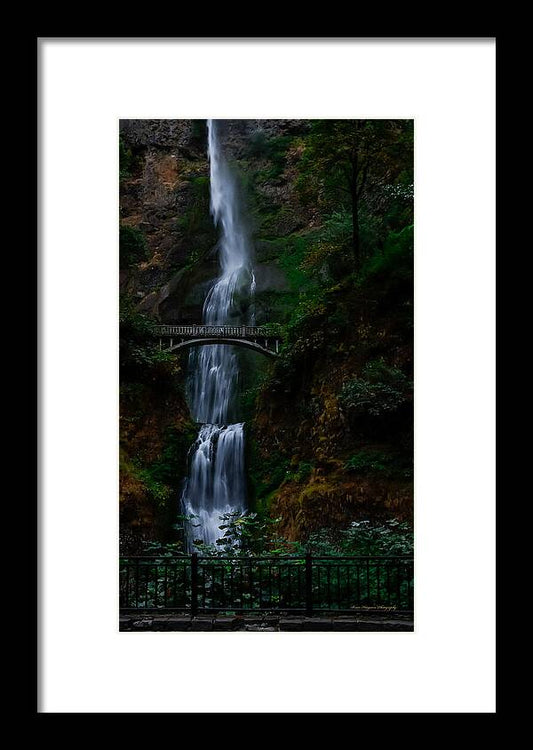 Multnomah Falls - Framed Print