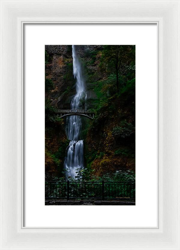 Multnomah Falls - Framed Print