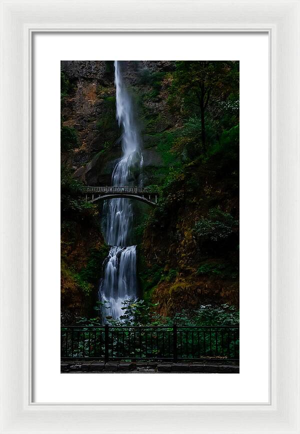 Multnomah Falls - Framed Print