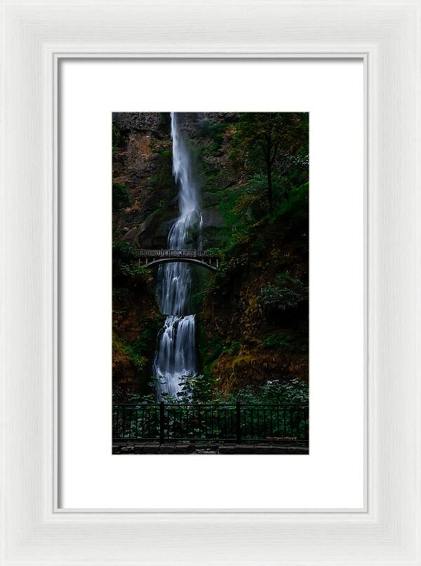 Multnomah Falls - Framed Print
