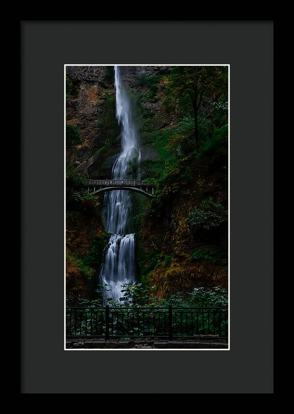 Multnomah Falls - Framed Print