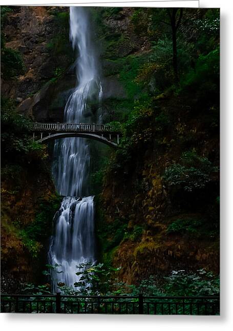 Multnomah Falls - Greeting Card