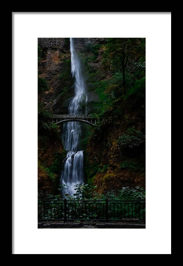 Multnomah Falls - Framed Print