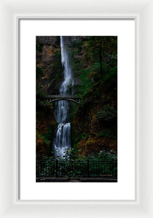 Multnomah Falls - Framed Print