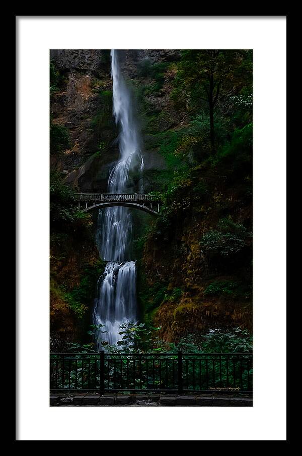 Multnomah Falls - Framed Print