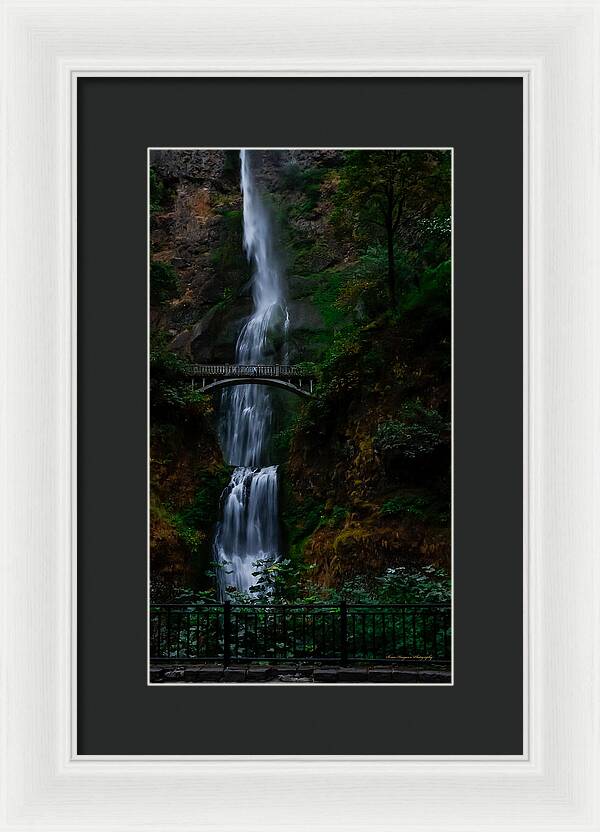 Multnomah Falls - Framed Print