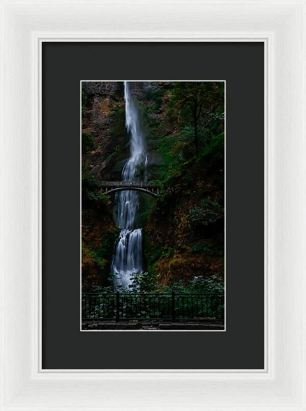 Multnomah Falls - Framed Print