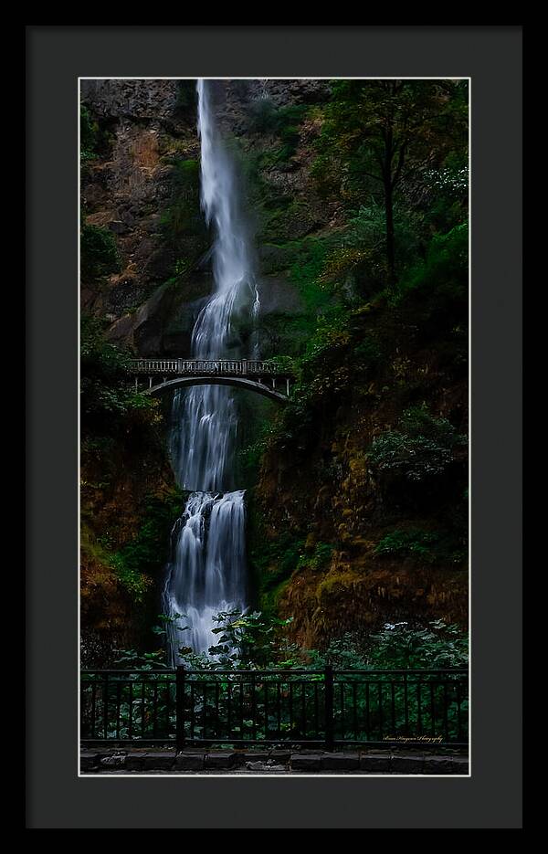 Multnomah Falls - Framed Print