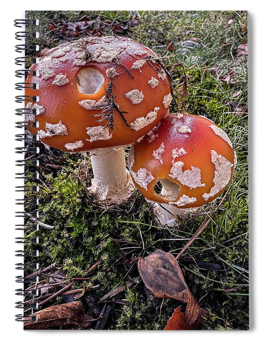 Mushrooms - Spiral Notebook
