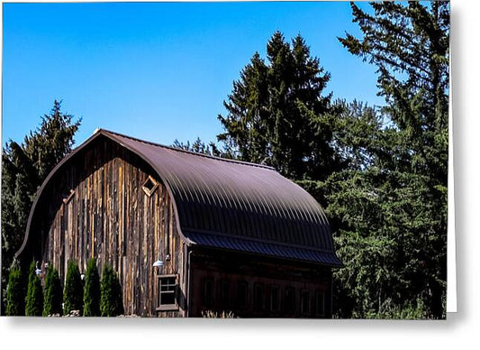 Old Barn 2 - Greeting Card