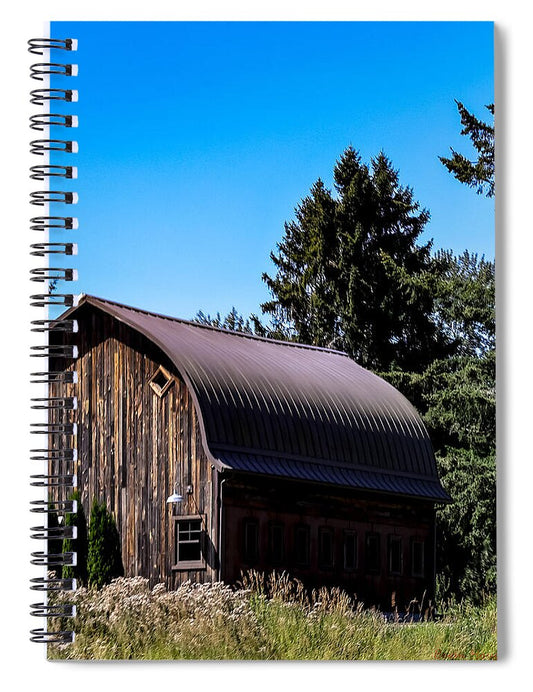 Old Barn 2 - Spiral Notebook
